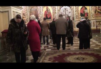 День " Охи!" - 28 октября 2016 года. Панихида в Успенском Соборе Киево-Печерской Лавры