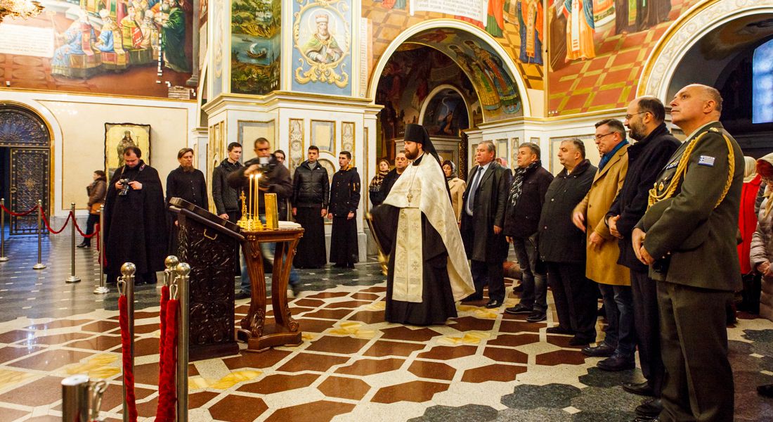 До Дня Охі: Панахида в Успенському соборі Києво - Печерської Лаври