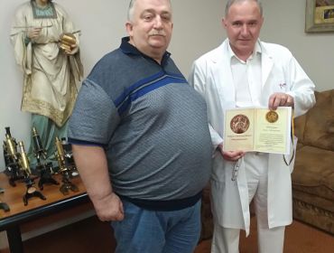 Awarding of the best doctor of Ukraine Borys Todurov